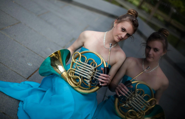 Photo of Avery Pettigrew, horn soloist
