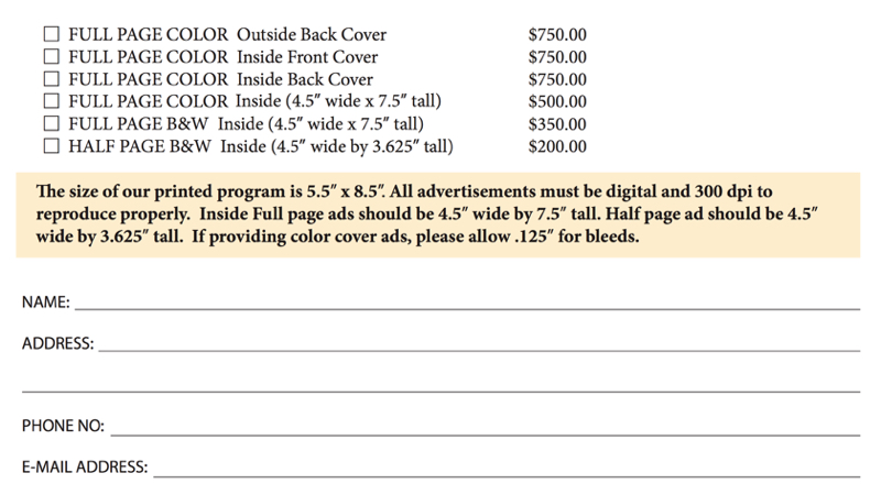 Advertising Rate Card
